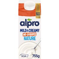 Een afbeelding van Alpro Mild & creamy zonder suikers