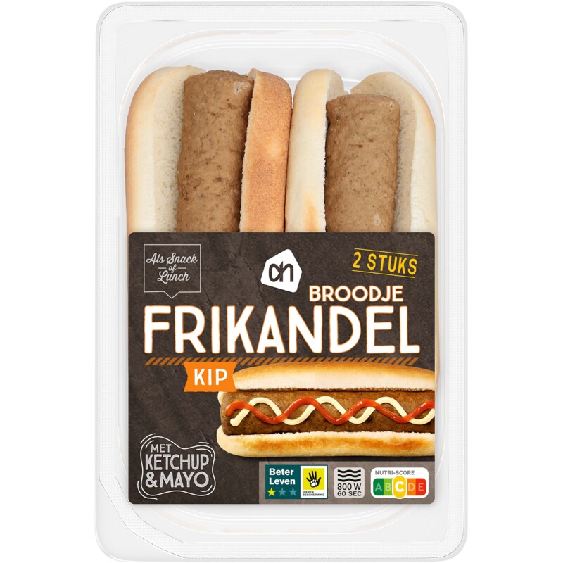 Een afbeelding van AH Broodje frikandel