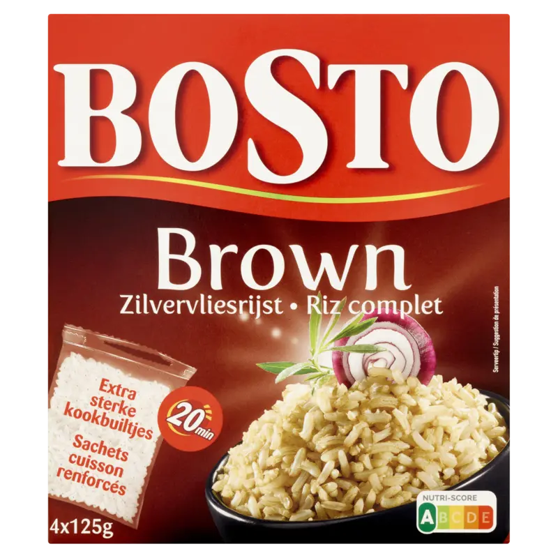 Bosto Brown rice kookbuiltje BEL