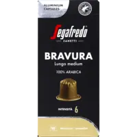 Segafredo Bravura lungo medium capsules