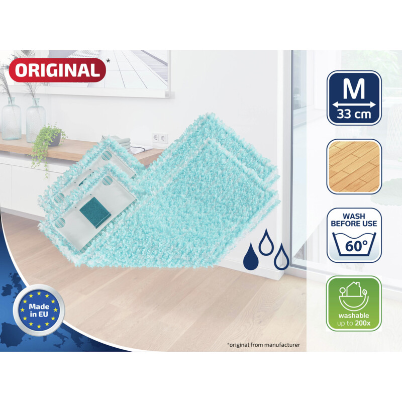 Een afbeelding van Leifheit Overtrek klittenband M 33 cm soft