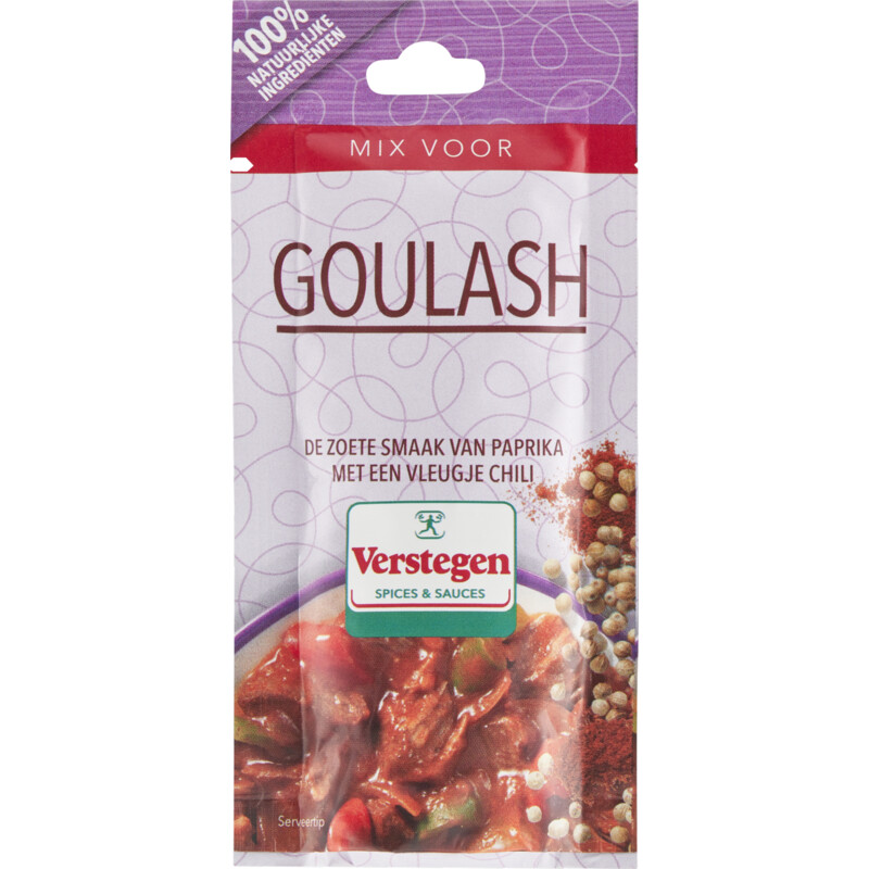 Een afbeelding van Verstegen Kruidenmix voor goulash