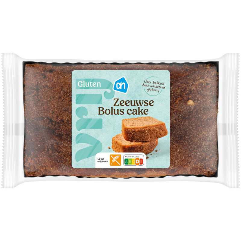 Een afbeelding van AH Glutenvrij Zeeuwse bolus cake