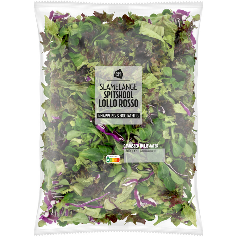 Een afbeelding van AH Slamelange spitskool lollo rosso