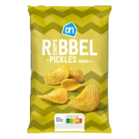 AH Ribbelchips pickles