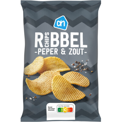 pdp-image-AH Ribbelchips peper & zout