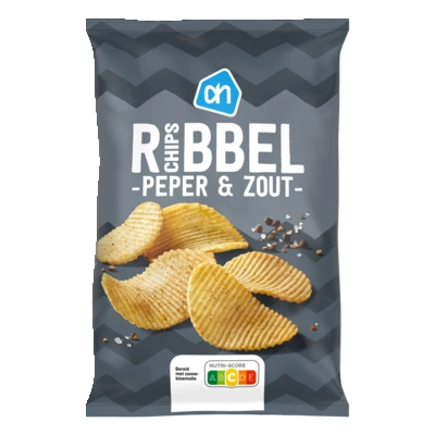 pdp-image-AH Ribbelchips peper & zout