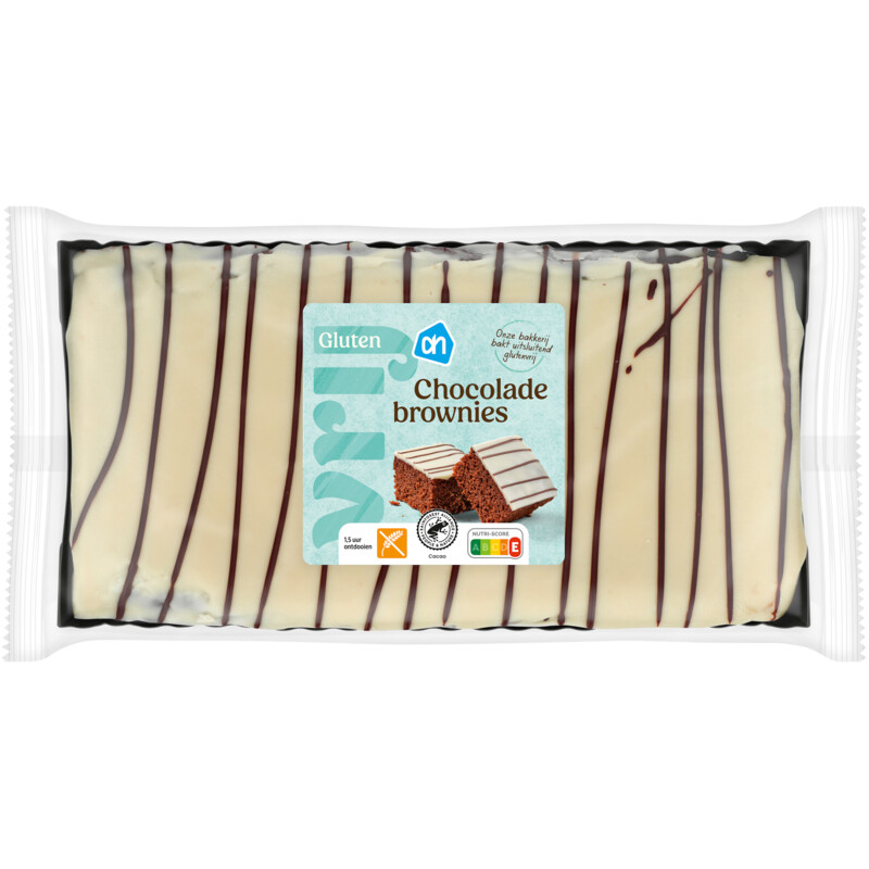 Een afbeelding van AH Glutenvrij Chocolade brownies