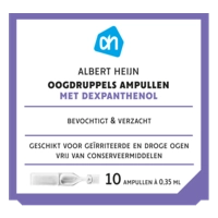 AH Oogdruppels ampullen met dexpanthenol