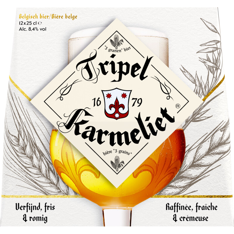 Een afbeelding van Tripel Karmeliet Speciaalbier 12-pack bel