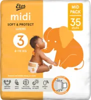 Etos Midi soft & protect luiers maat 3