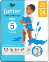 Etos Junior soft & protect luiers maat 5