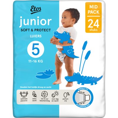 pdp-image-Etos Junior soft & protect luiers maat 5