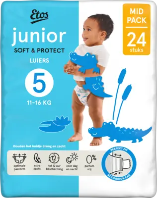 pdp-image-Etos Junior soft & protect luiers maat 5