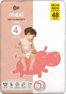 pdp-image-Etos Maxi soft & protect luiers maat 4