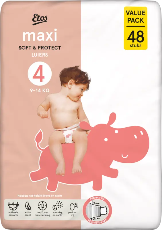 Maxi soft & protect luiers maat 4
