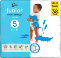 Etos Junior soft & protect luiers maat 5