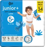 Etos Junior+ soft & protect luiers maat 5+