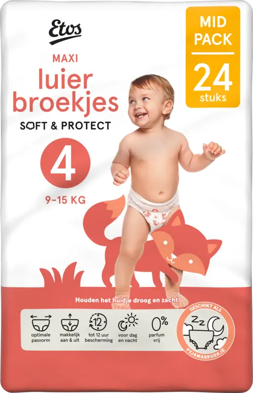 Maxi luierbroekjes soft & protect 4
