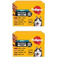 Een afbeelding van Pedigree Hondenvoer Nat 2-pack