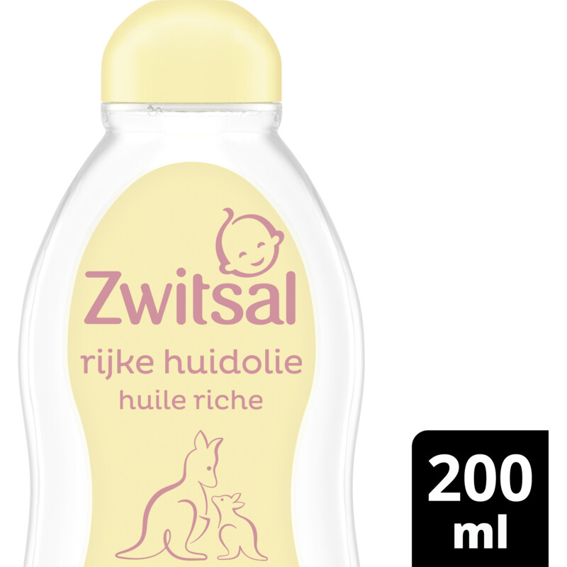 Een afbeelding van Zwitsal Baby rijke huidolie