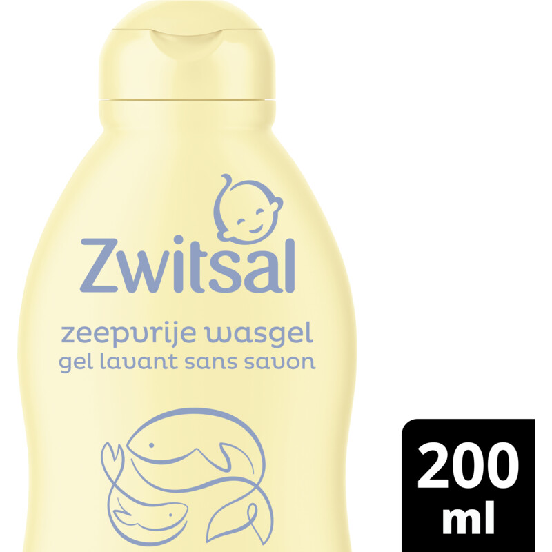 Een afbeelding van Zwitsal Baby zeepvrije wasgel