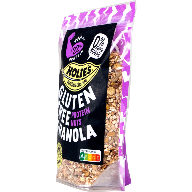 Een afbeelding van Holie's Glutenfree granola proteine nuts