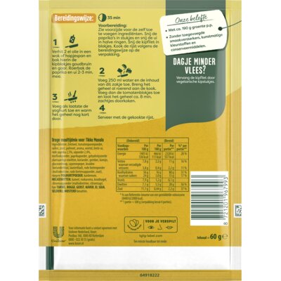 pdp-image-Knorr Maaltijdmix tikka masala