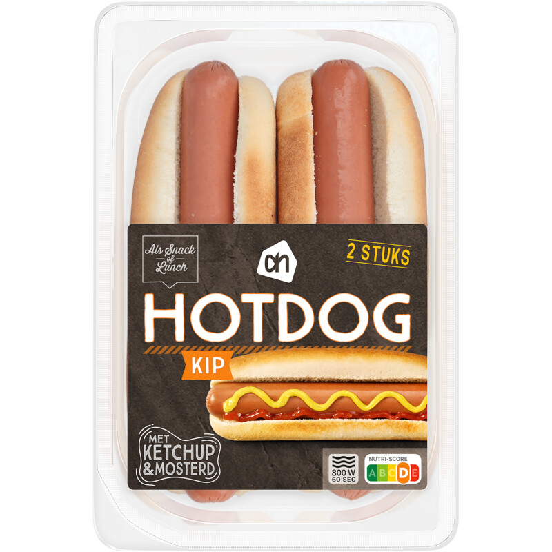 Een afbeelding van AH Broodje hotdog