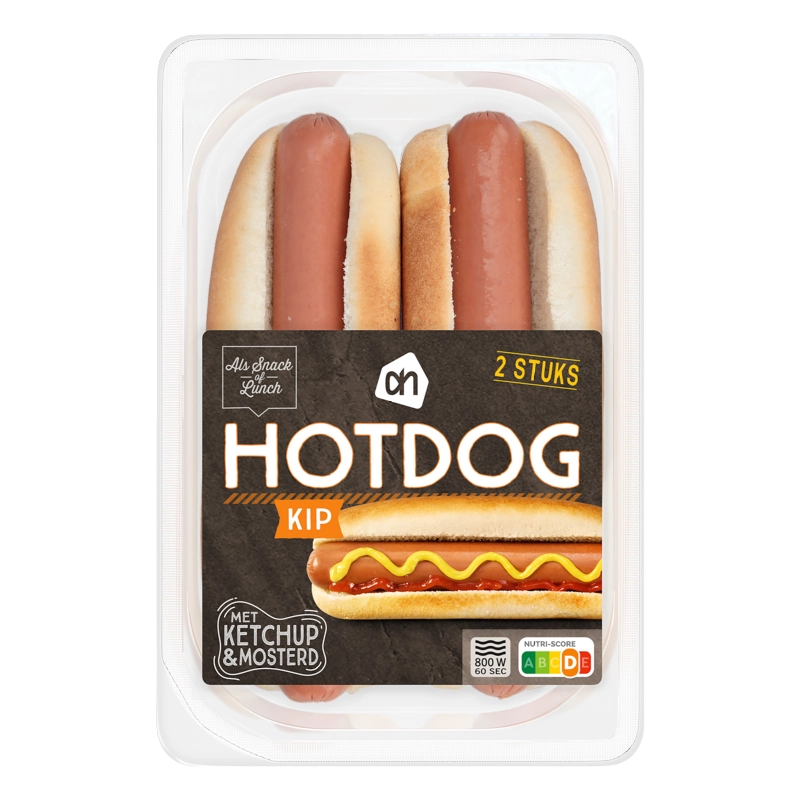AH Broodje hotdog