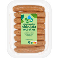 Een afbeelding van AH Terra Plantaardige chipolata worstjes