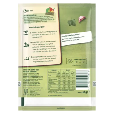 pdp-image-Knorr Maaltijdmix macaroni carbonara