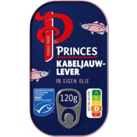 Een afbeelding van Princes Kabeljauwlever