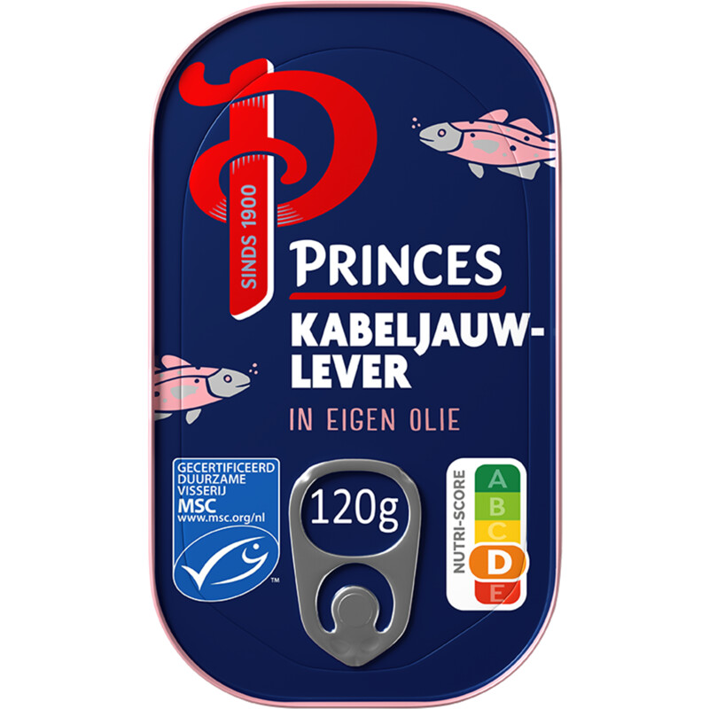 Een afbeelding van Princes Kabeljauwlever