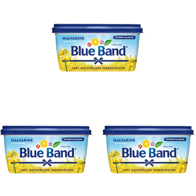 Een afbeelding van Blue Band Halvarine 3-pack