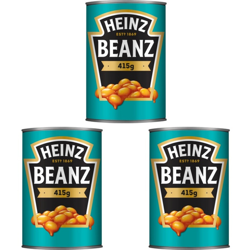 Een afbeelding van Heinz Beanz 3-pack
