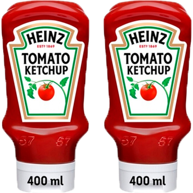 Een afbeelding van Heinz ketchup 2-pack