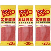 Een afbeelding van Look-O-Look Aardbei Streken 3-pack