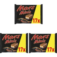 Een afbeelding van Mars Minis repen uitdeelzak 3-pack