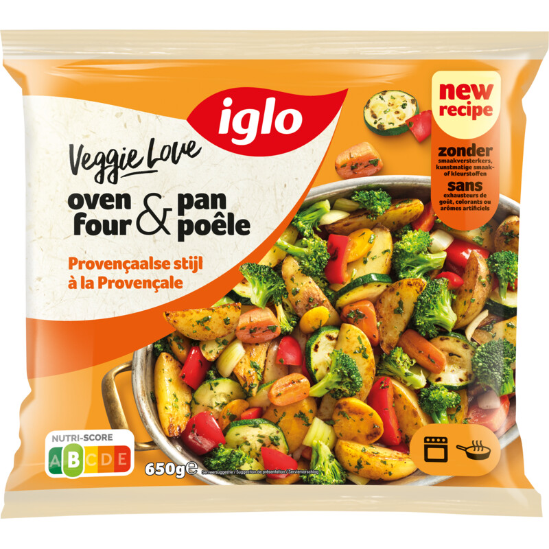 Iglo Oven groenten Provencaalse stijl