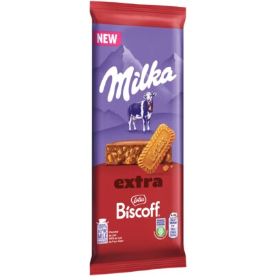 pdp-image-Milka Chocoladereep extra lotus biscoff