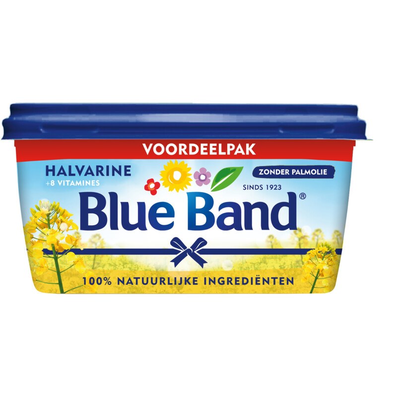 Een afbeelding van Blue Band Halvarine palmolievrij voordeelpak