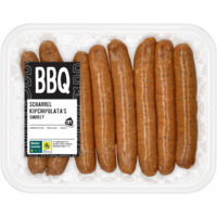 Een afbeelding van AH BBQ scharrel kipchipolata's smokey