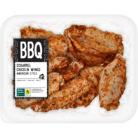 Een afbeelding van AH BBQ scharrel chickenwings American style