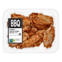 AH BBQ scharrel chickenwings American style