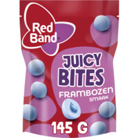 Een afbeelding van Red Band Juicy bites frambozensmaak