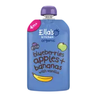 Ella's kitchen Knijpfruit blueberries + apples 4m+
