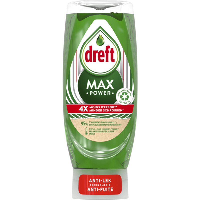 Een afbeelding van Dreft Afwasmiddel max power original
