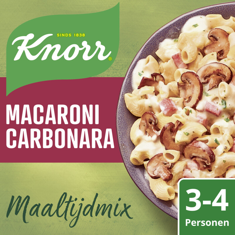 Een afbeelding van Knorr Maaltijdmix macaroni carbonara