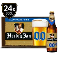Hertog Jan 0.0% alcoholvrij bier krat